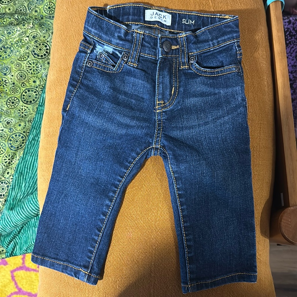 Boys Jack Denim pants. Sz. 6-12 months.